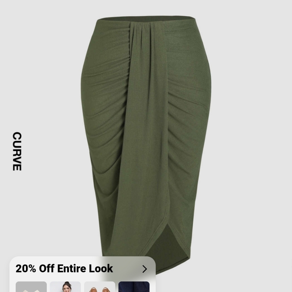 Cider Cinched Skirt